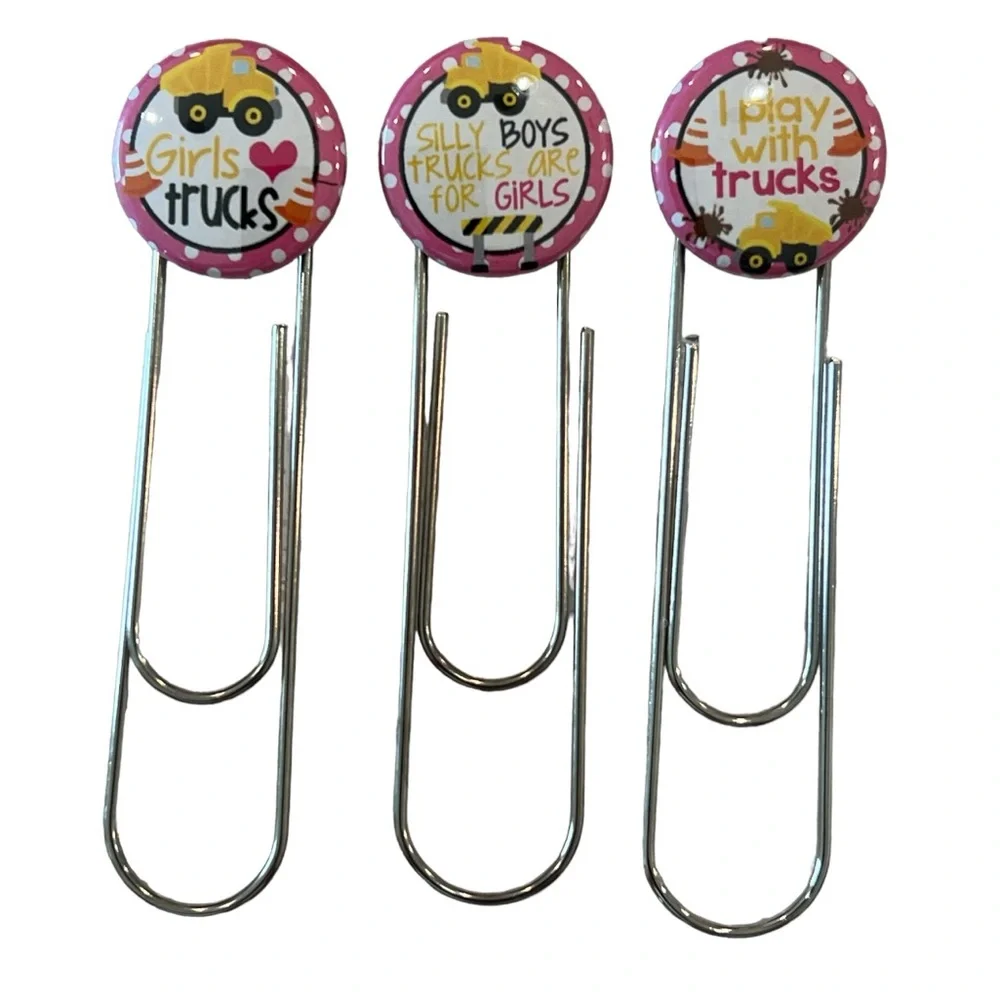 NEW Girls That Play With Trucks Planner Clip Bundle